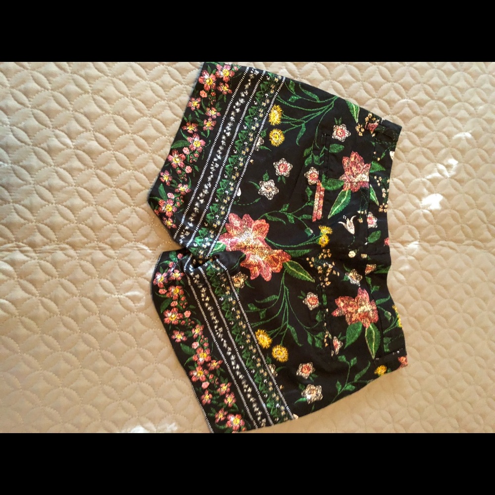 Floral shorts